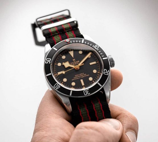 Tudor BlackBay 58 James Bond NATO strap by Watchbandit