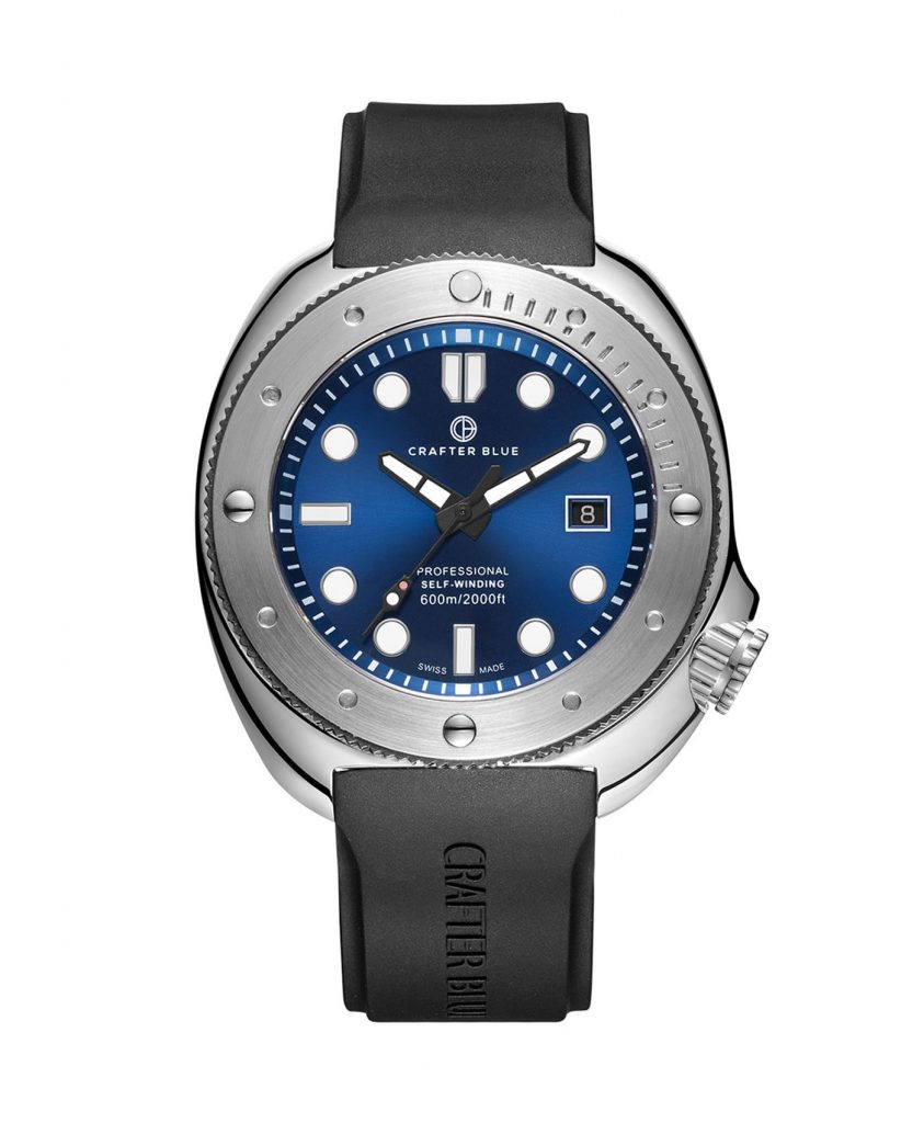 Crafter Blue CRAFTER BLUE HYPERION OCEAN 45MM blue dial front