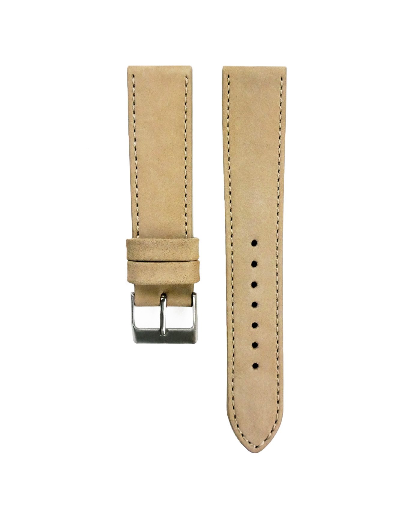 Pebro Premium Calfskin Watch Strap Sand/Beige No 581