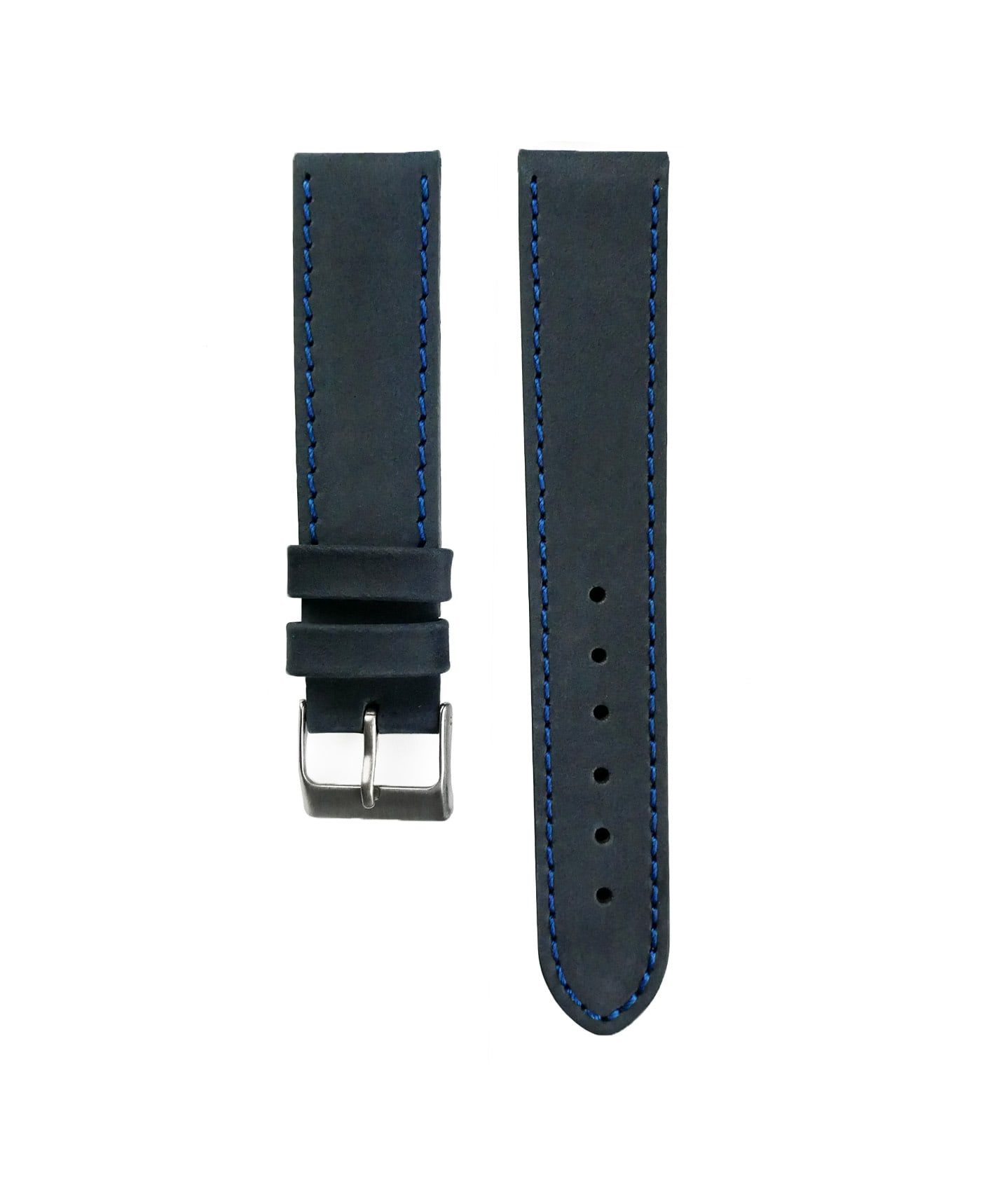 Pebro Premium Calfskin Watch Strap Blue No 189