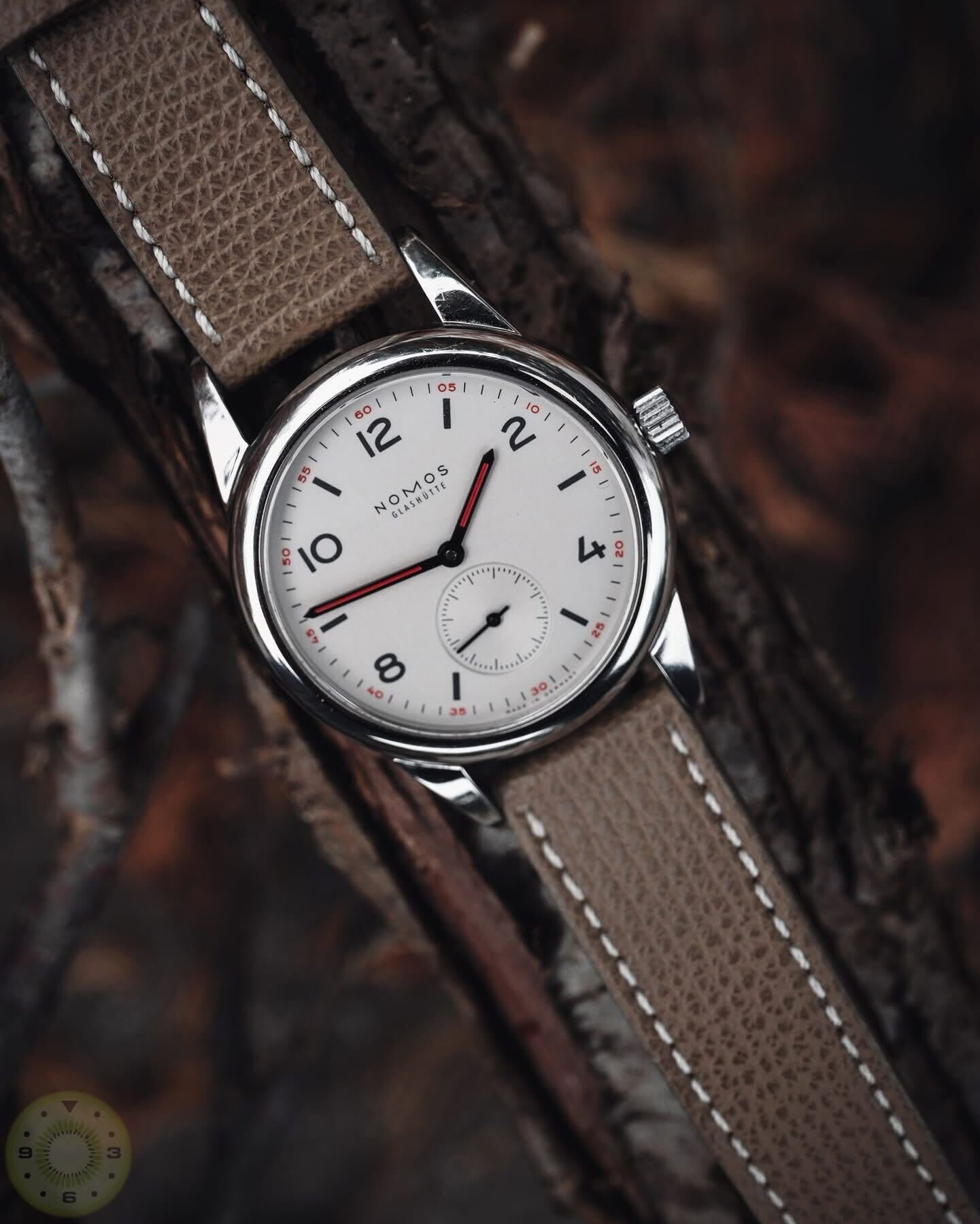 Textured Leather Watch Strap Dark Brown | WB Original on nomos campus 2 Textured Leather Watch Strap Dark Brown | WB Original on nomos campus 2