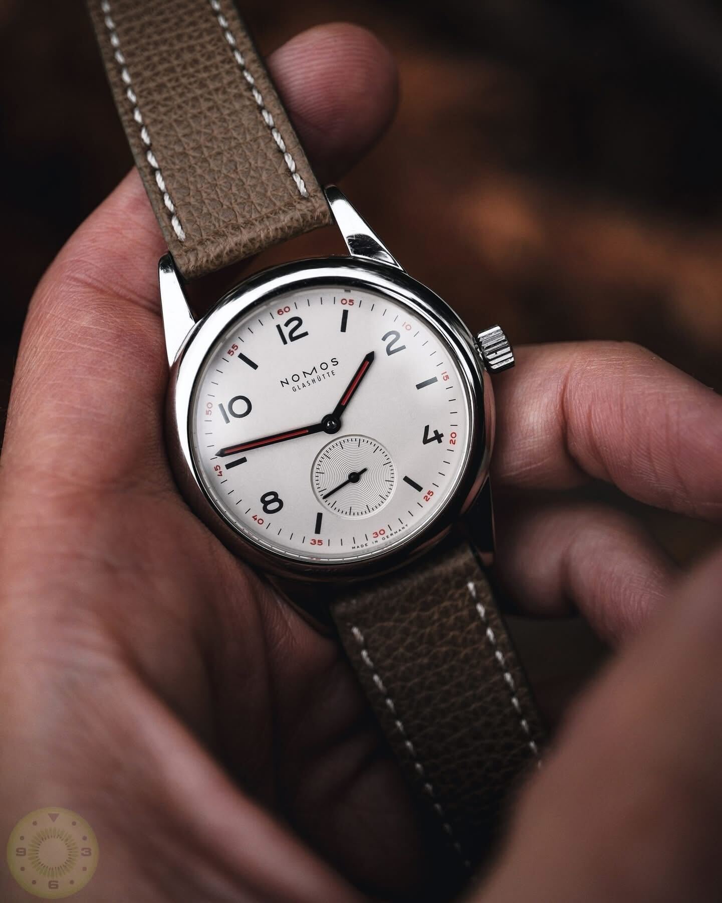 Textured Leather Watch Strap Dark Brown | WB Original on nomos campus 3 Textured Leather Watch Strap Dark Brown | WB Original on nomos campus 3