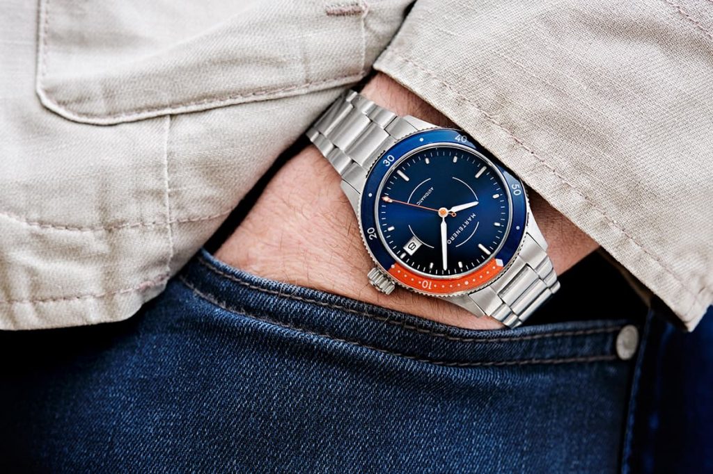 Oak & Oscar Debuts their new Humboldt GMT in Titanium - Worn & Wound