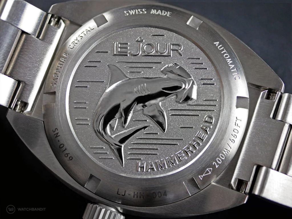 Back to the future with the new LeJour Hammerhead Diver WATCHBANDIT