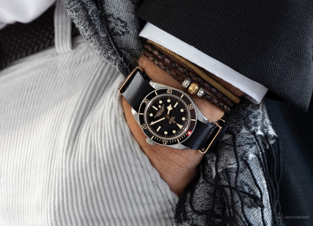 Cinturino Alternativo Tudor Bb58 Nero