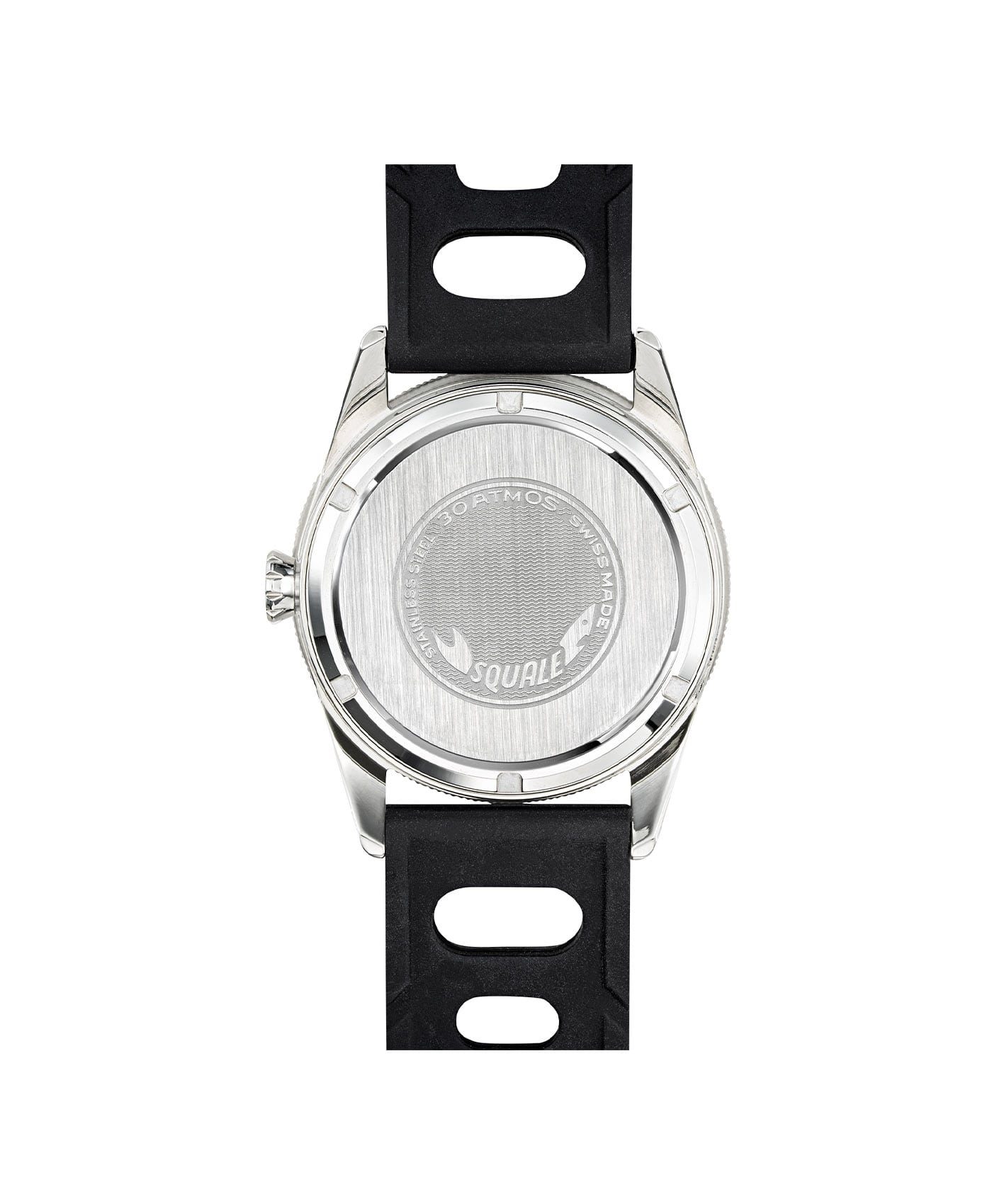 Squale SUB-39 RD blue dial case back