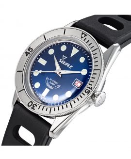 Squale SUB-39 RD blue dial side
