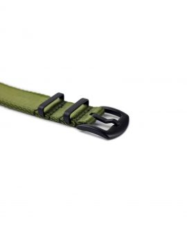 WB_Two_Piece_Nato_straps_green_black_PVD_buckle