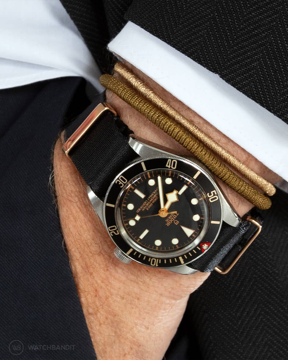 Tudor Black Bay Strap Guide by Watchbandit Including GMT Chrono