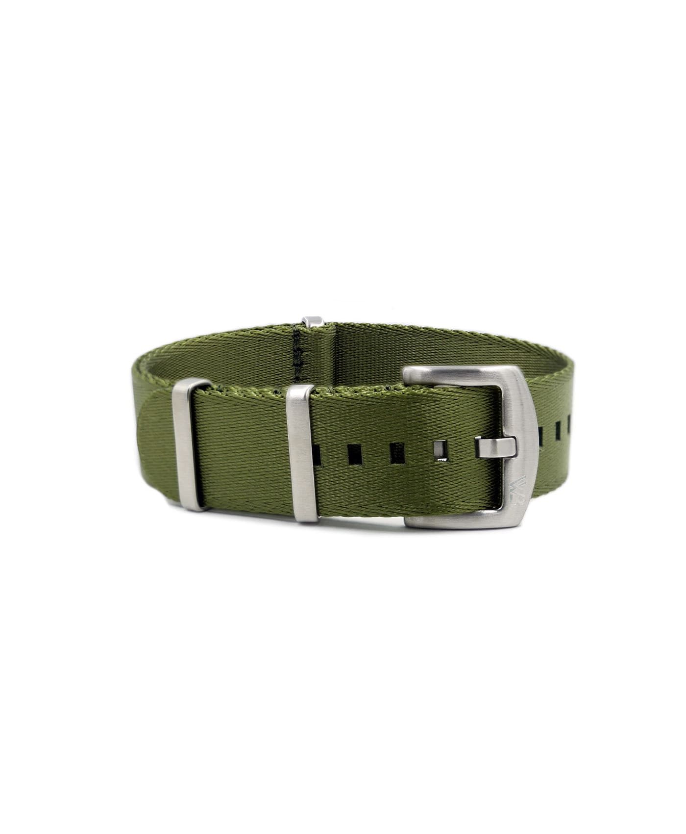 Premium_Nato-straps brushed-green_front