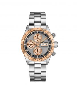 LeJour Le Mans Chrono LJ-LM-004 grey bronze structured dial
