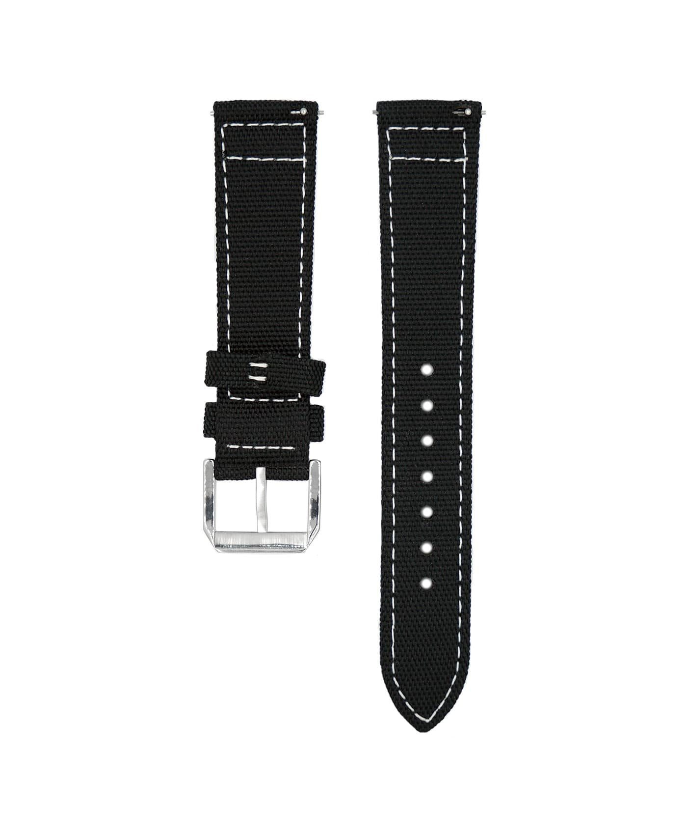 Wristporn Sailcloth Watch strap black-back