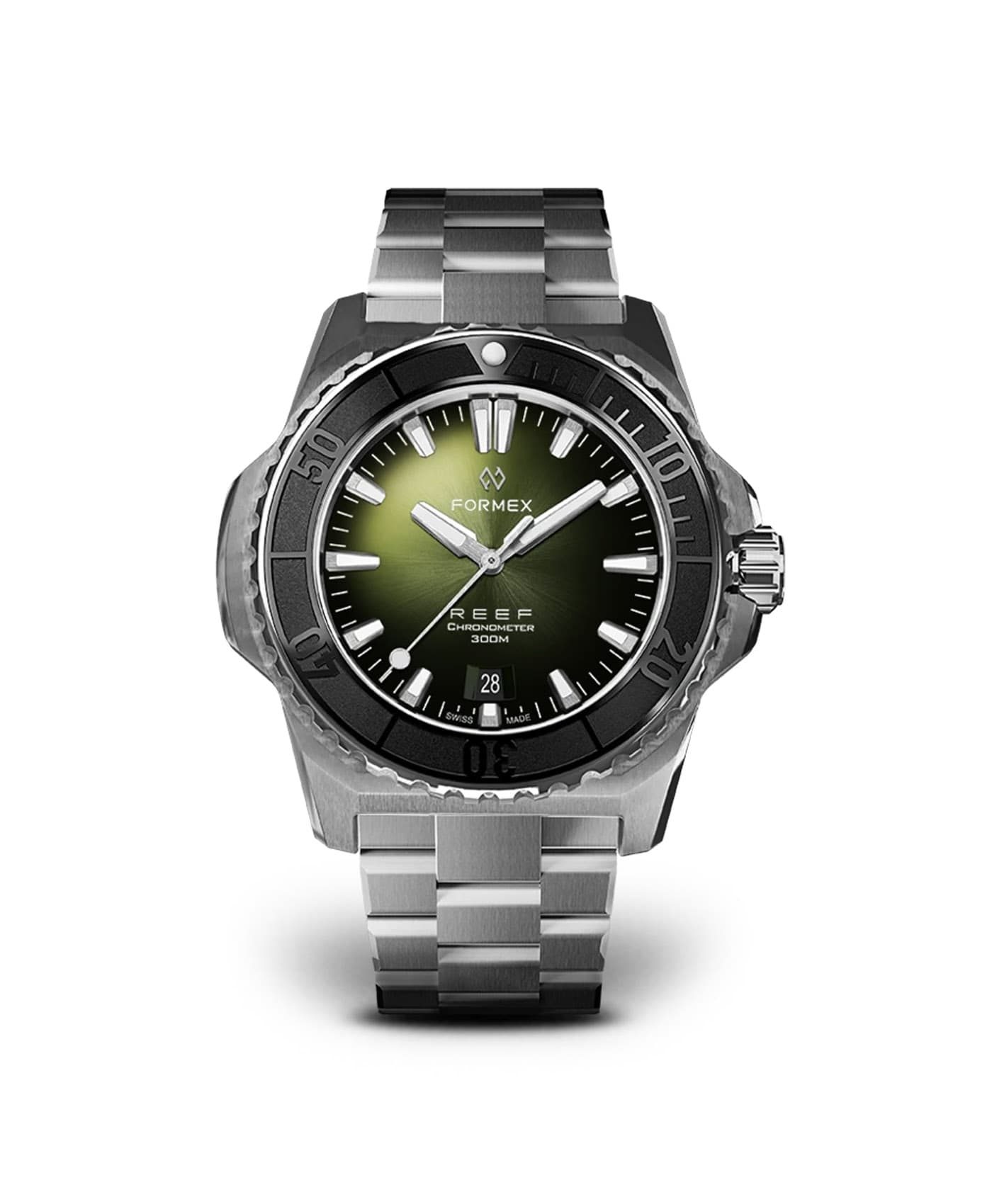 Formex - Reef - Automatic Chronometer COSC 300m_Green Dial Black Bezel