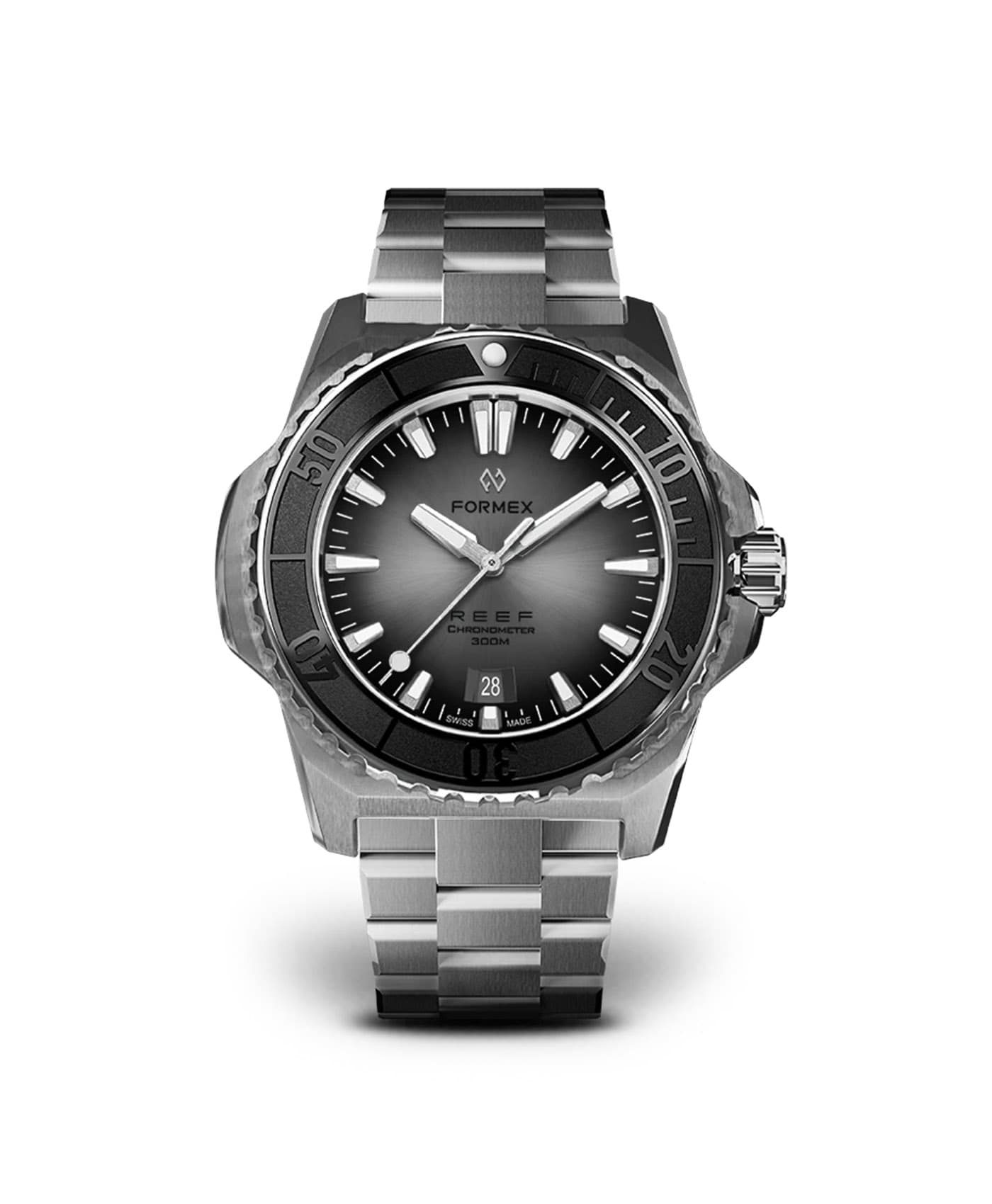 Formex - Reef - Automatic Chronometer COSC 300m_Grey Dial Black Bezel
