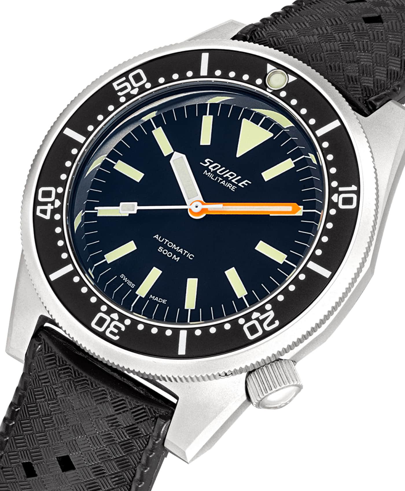Squale 1521-026-A Militaire Blasted_close up