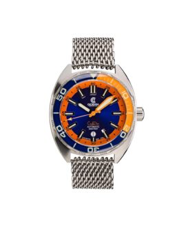 Ocean Crawler - Core Diver - Blue-Orange v3 - Front
