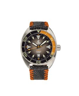 Ocean Crawler Core Diver - Textured Black-Orange - Front