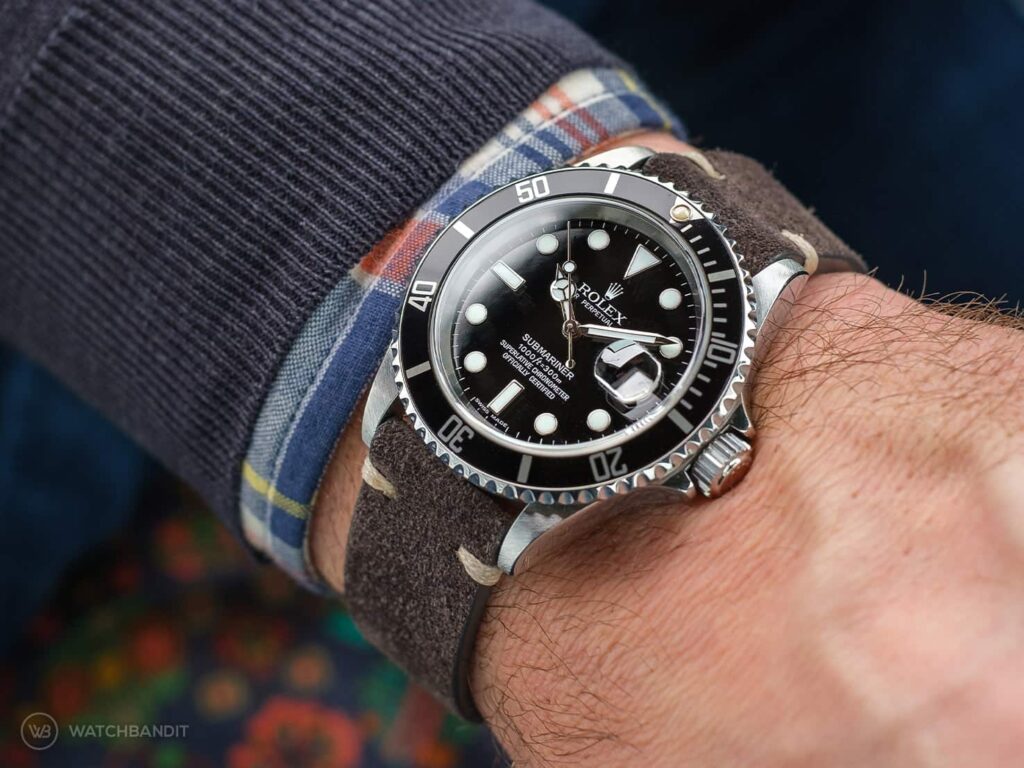 Rolex Submariner Suede Strap | vlr.eng.br