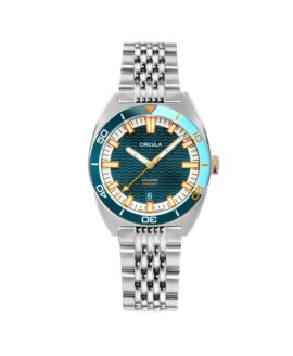 Circula - AquaSport II - Steel Bracelet - Blue-min