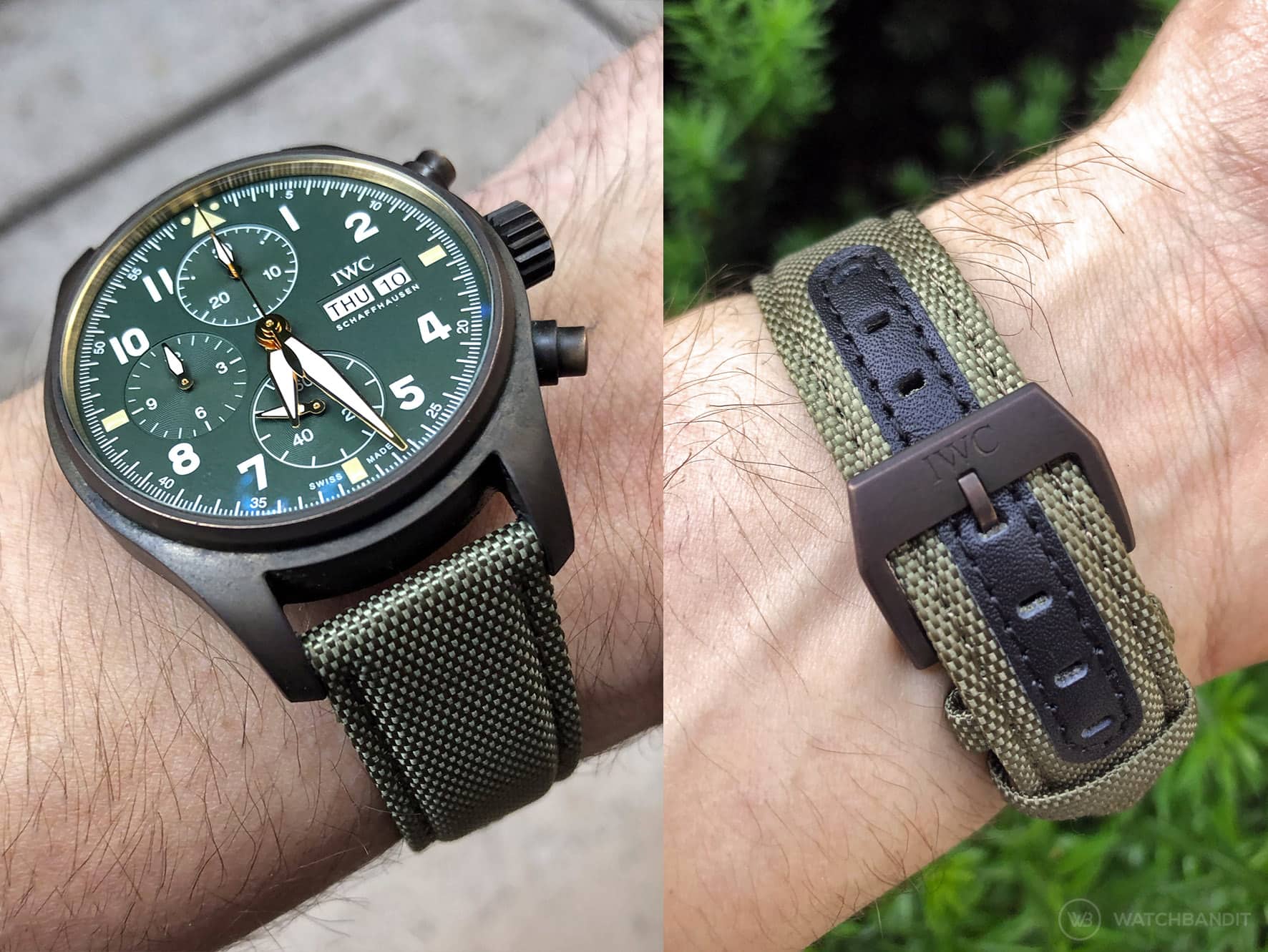 IWC Spitfire Pilot's Chronograph Strap Guide by WATCHBANDIT WATCHBANDIT