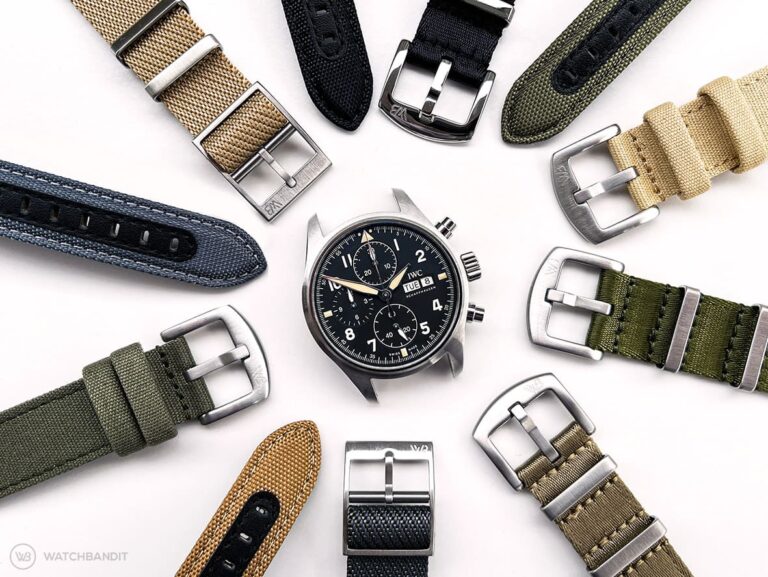 IWC Spitfire Pilot's Chronograph Strap Guide by WATCHBANDIT WATCHBANDIT