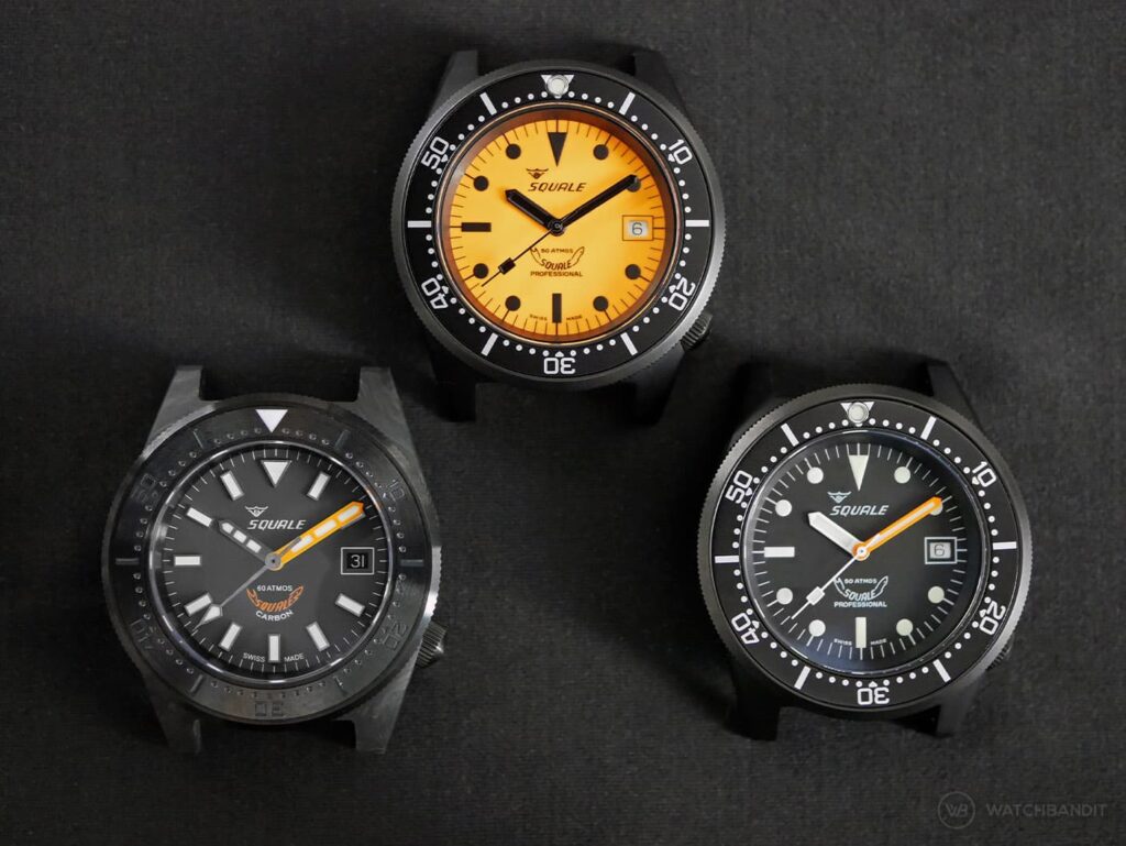 Squale Luminoso Arancia PVD – Welcome to the dark side - WATCHBANDIT