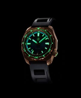 Zelos - Hammerhead v3 - 300m Bronze - Emerald Green-lume-min