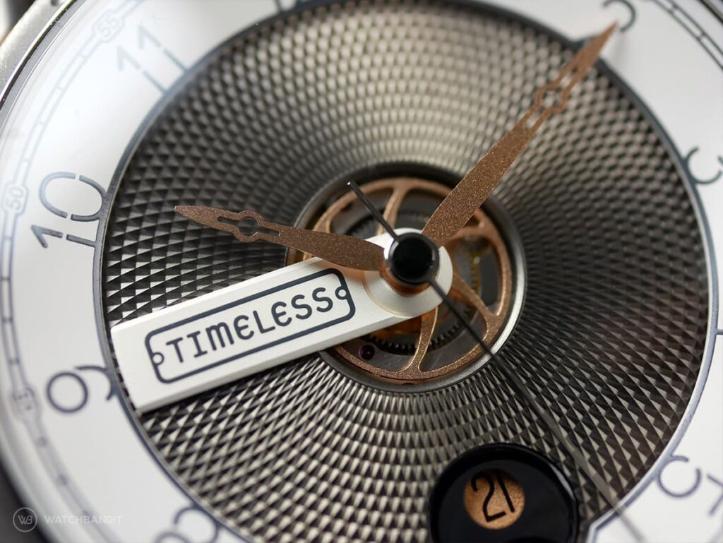 Timeless Watch-Ref 001-Dial Macro-min