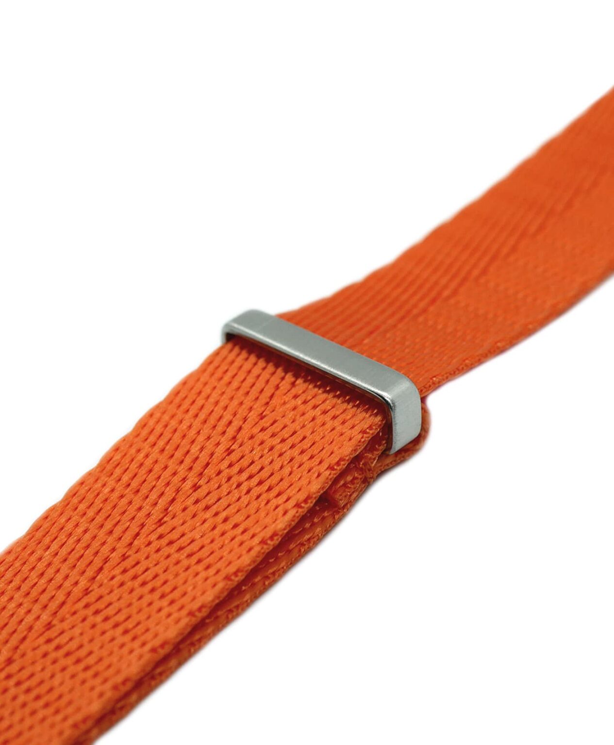 Herringbone Nylon Strap Orange WB Original - Watch Bands - WatchBandit