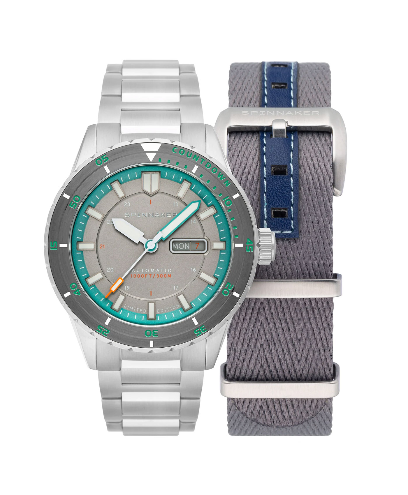 Spinnaker - Hass X MCS Limited Edition - Grey Turquoise - SP-5104-11