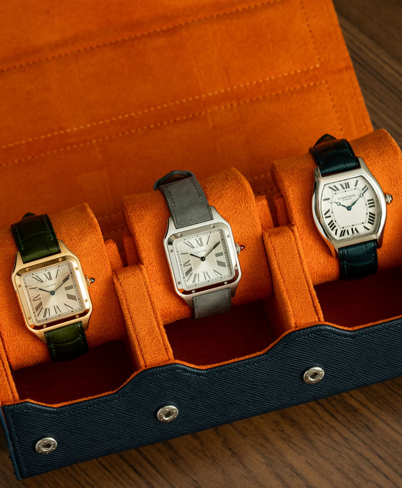 Delugs - Prism Trio - Navy Orange-watches