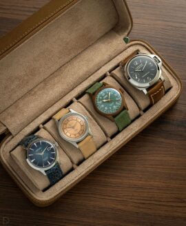 Delugs - Zip Box (Four) - Brown Light Brown-watches-min