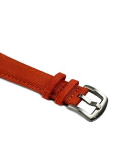 Premium Sailcloth-watch strap-orange-WB Original-buckle-min