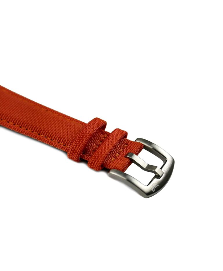 Premium Sailcloth Watch Strap Orange WB Original - Watch Bands ...