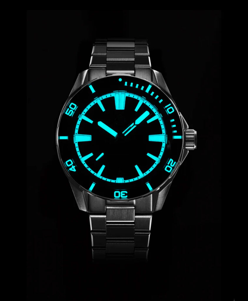 Zelos Swordfish 40mm SS Nebula (PreOrder 012023) Watch WatchBandit