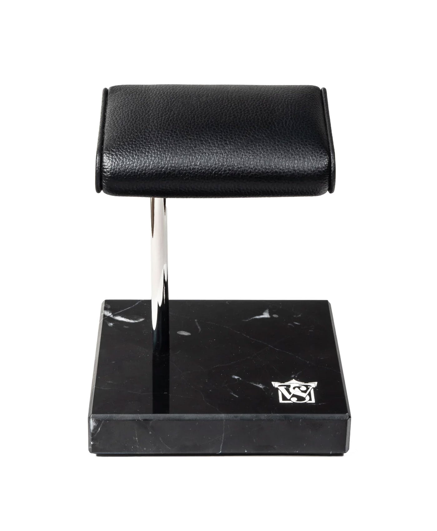 The Watch Stand – Single Stand – Black - Silver2-min