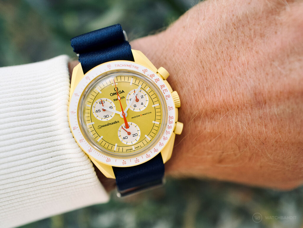 omega swatch オメガスウォッチ mission to sun - 時計