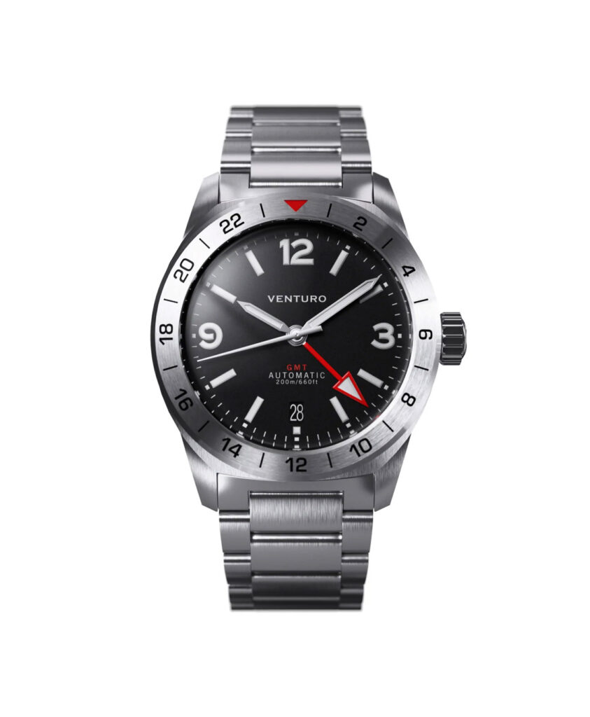 Venturo GMT, Date, steel