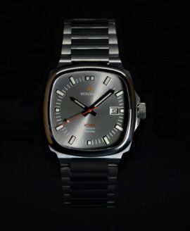 Vesuviate Watches-Attivo Steel Gray fro-min