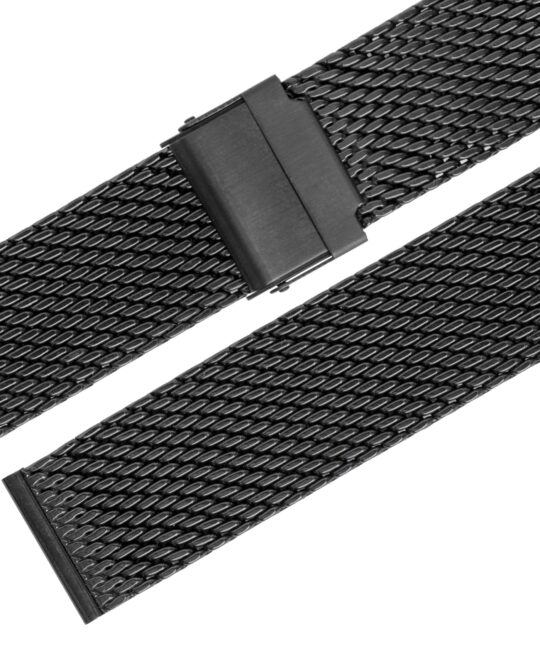 Eulit/Stalux Milanaise Mesh Black - Watch Bands - WatchBandit