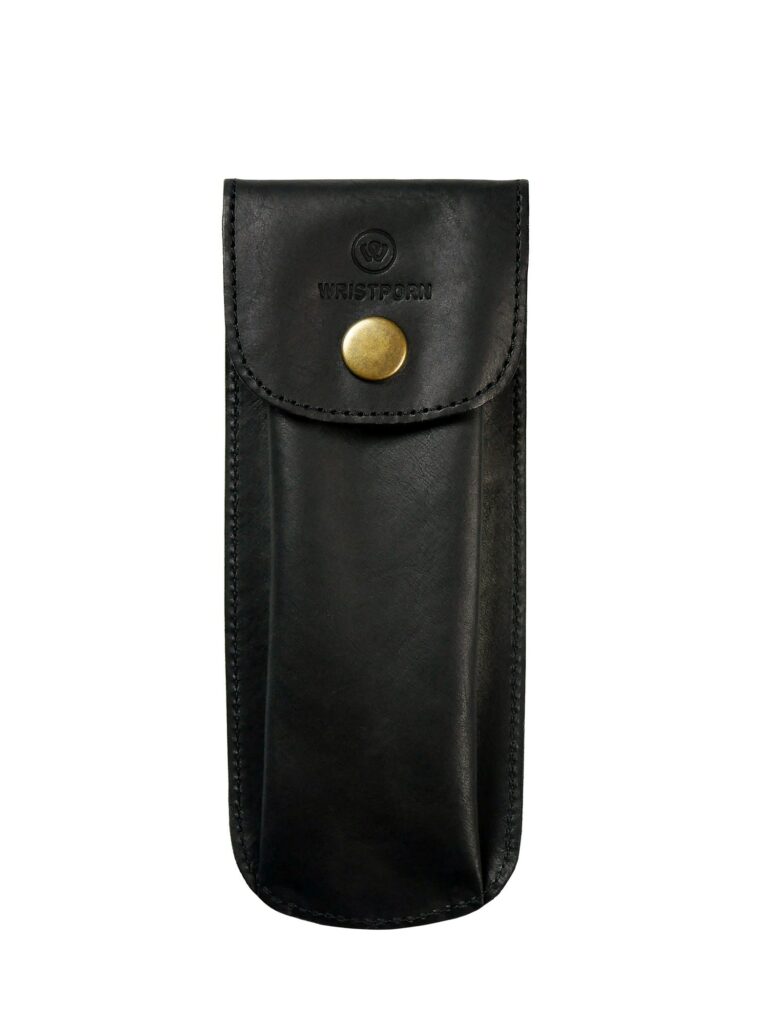 Wristporn-Leather-Watch-Pouch-Black-front-min