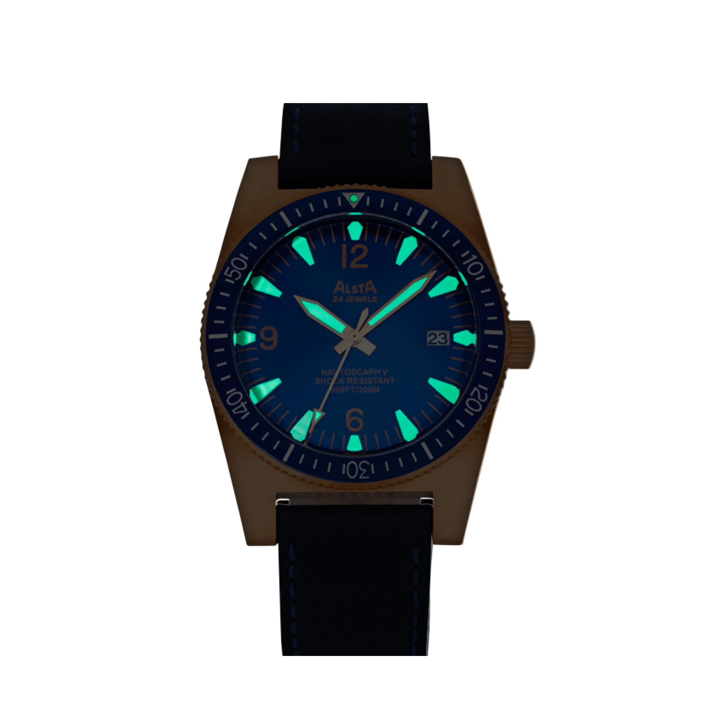 Alsta - Nautoscaph - Bronze Blue -Lume Alsta - Nautoscaph - Bronze Blue -Lume