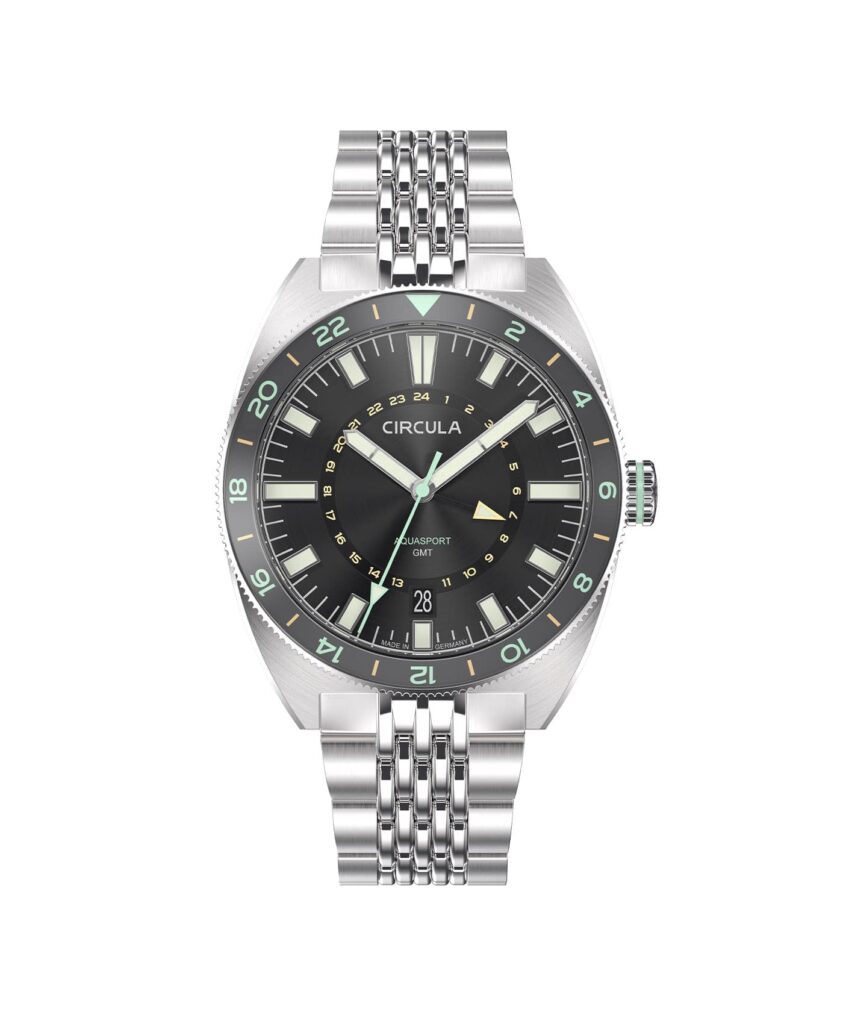 Circula - AquaSport GMT - Anthracite -steel-min