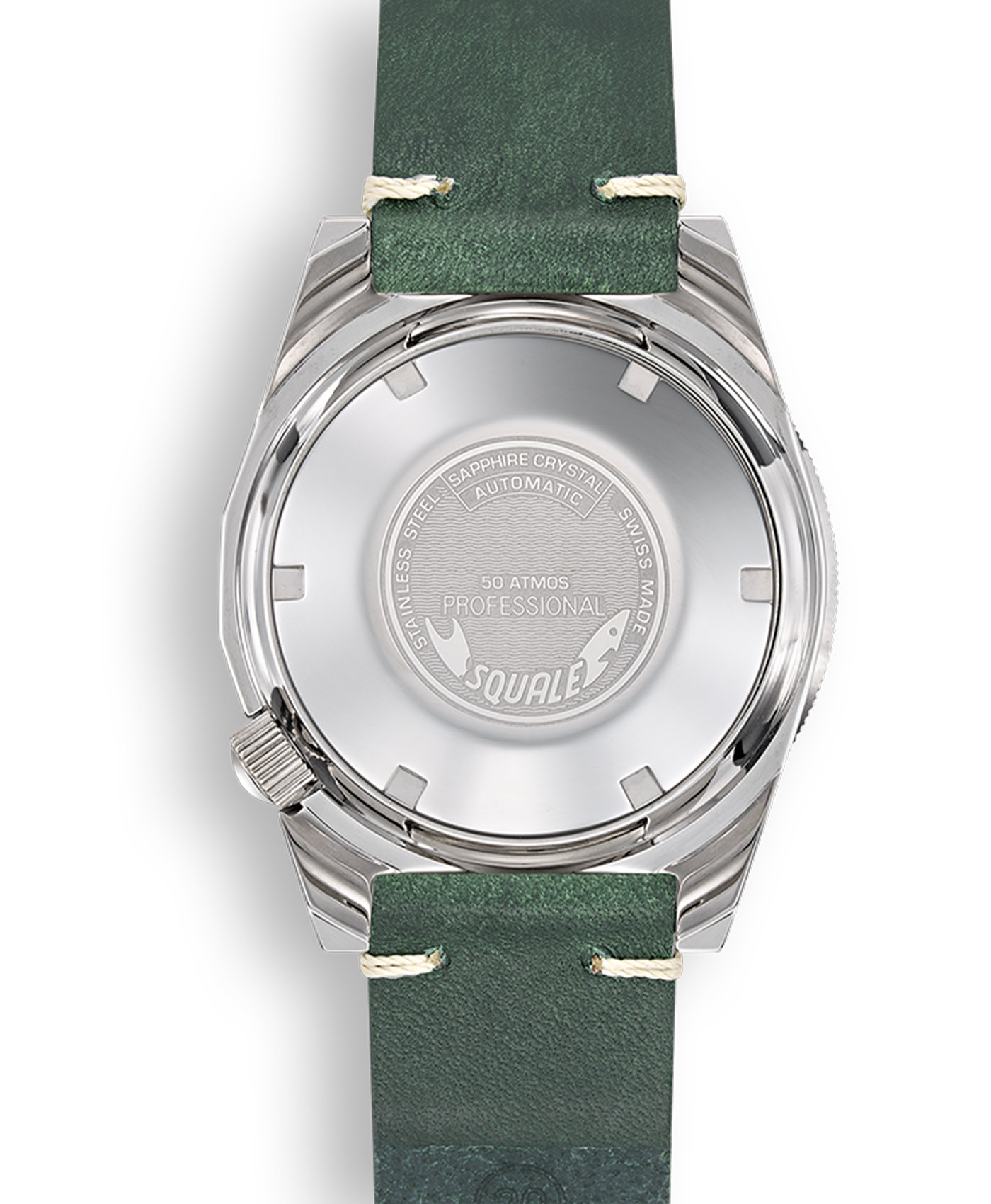 Squale - 1521 Green Ray Leather - 1521PROFGR.PVE-back