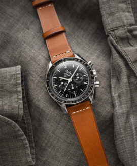 Wristporn-Brown-NovoNappa-Calfskin-Leather-Watch Strap-Omega-Speedmaster
