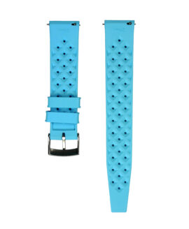 Tropical-Style-Rubber-Watch-Strap-Azure Blue-WB.back