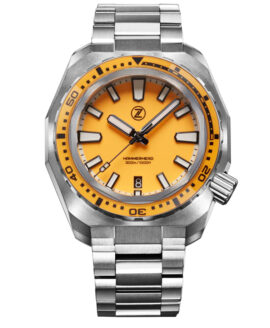 Zelos Hammerhead v3 300m Ti Ember Orange Watch - WatchBandit