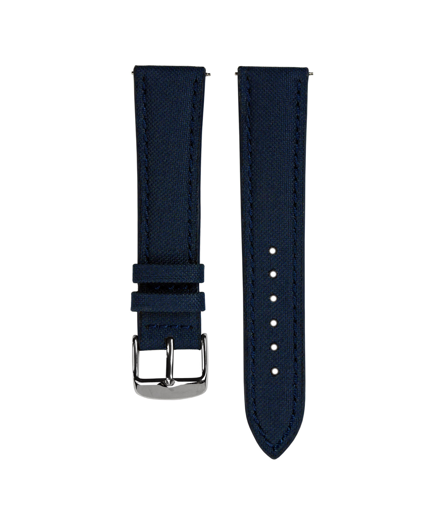 Jelsdal - Upcycled SEAQUAL® Fabric Watch Strap - Blue