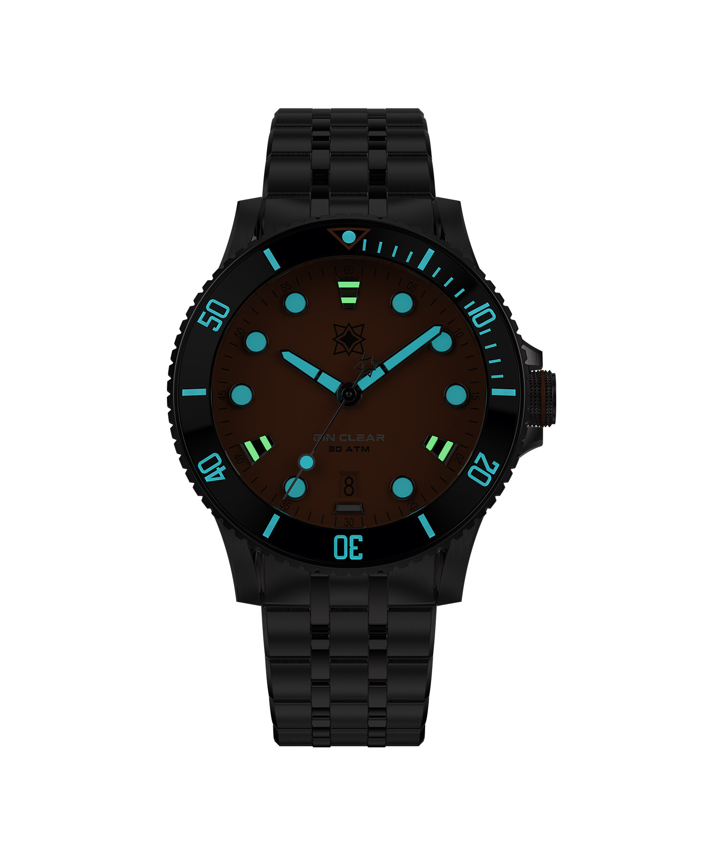 Second Hour - The Gin Clear MkII - Ocean Sunset-lume
