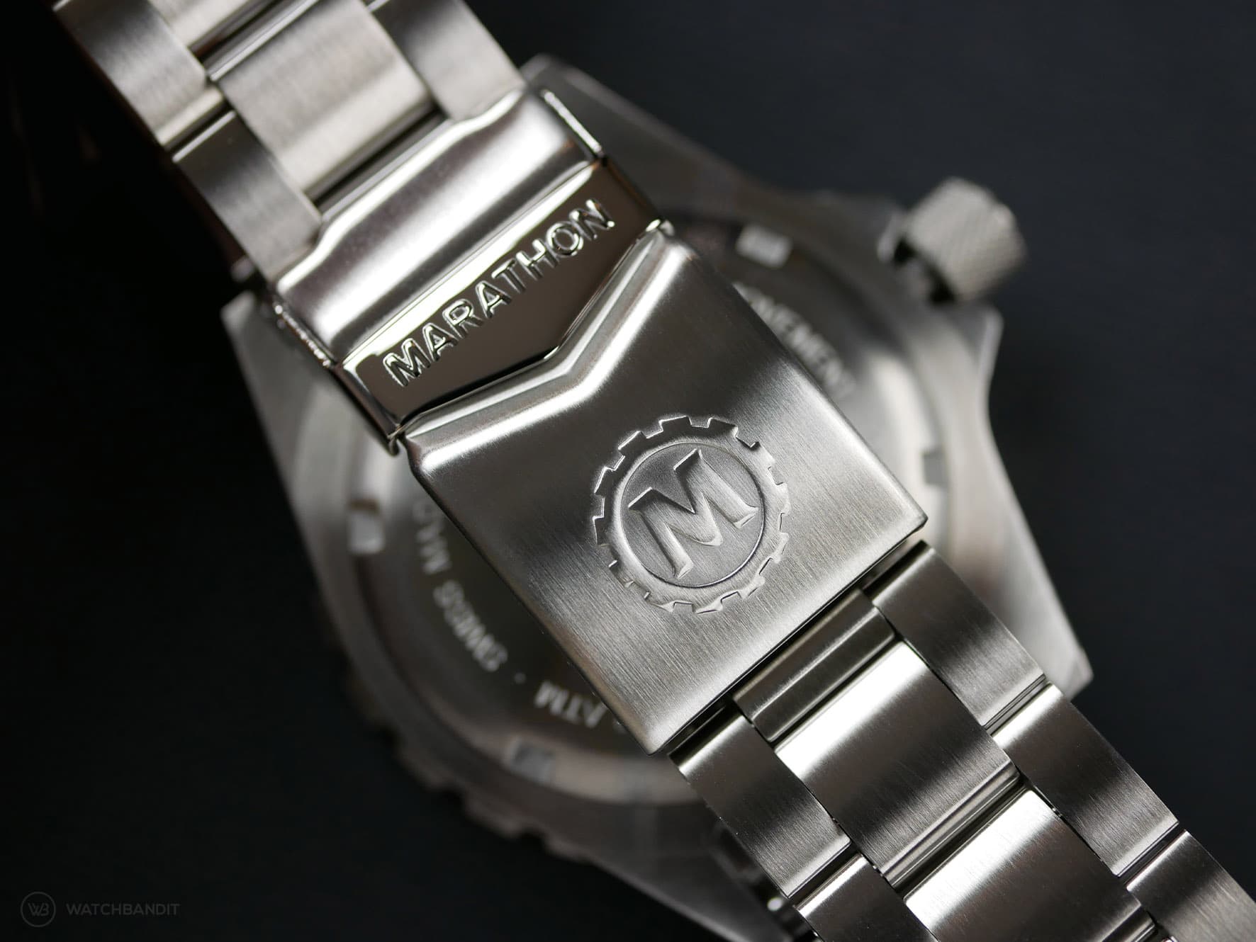 Marathon 41MM Arctic Edition Diver's Automatic (GSAR)-clasp-min